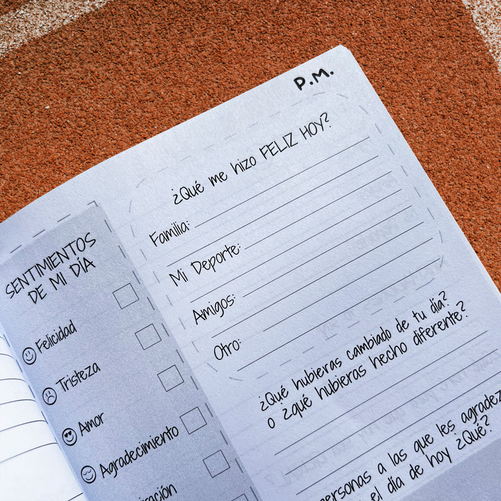 Diario Gratitud para Deportistas